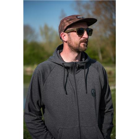 SWEATSHIRT TIL HERRE FOX EXPLORER LTD GREY HOODIE - GRÅ