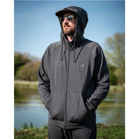 SWEATSHIRT TIL HERRE FOX EXPLORER LTD GREY HOODIE - GRÅ