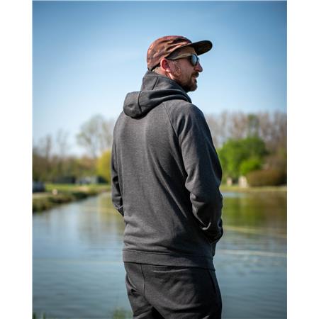 SWEATSHIRT TIL HERRE FOX EXPLORER LTD GREY HOODIE - GRÅ