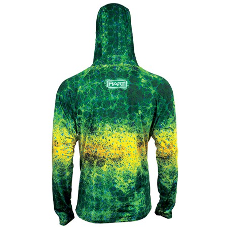 SWEATSHIRT TIL HERRE HART TROPIC - GUL/GRØN