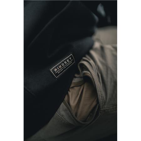 SWEATSHIRT TIL HERRE KORDA MINDSET PATCH HOODIE - SORT