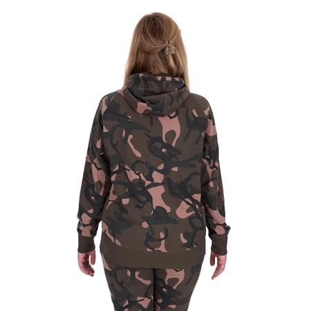 SWEATSHIRT TIL KVINDER FOX WOMENS ZIPPED CAMO HOODIE - CAMO