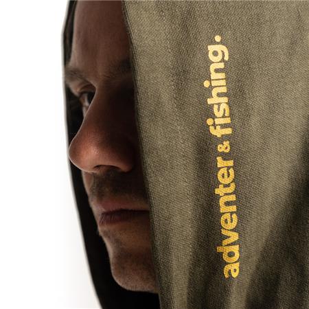 SWEATSHIRT TIL MÆND ADVENTER & FISHING GOLDEM - KHAKI