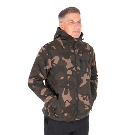 SWEATSHIRT TIL MÆND FOX FULL ZIP PREM SHERPA 310 HOODIE - CAMO