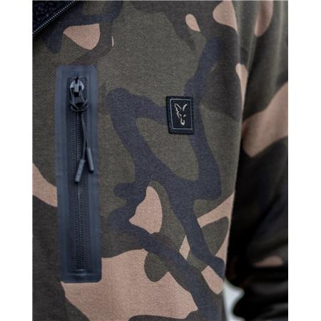 SWEATSHIRT TIL MÆND FOX FULL ZIP PREM SHERPA 310 HOODIE - CAMO