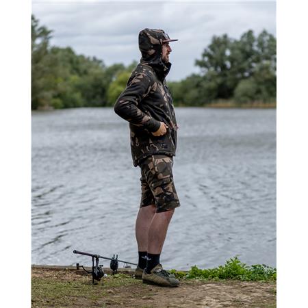 SWEATSHIRT TIL MÆND FOX FULL ZIP PREM SHERPA 310 HOODIE - CAMO