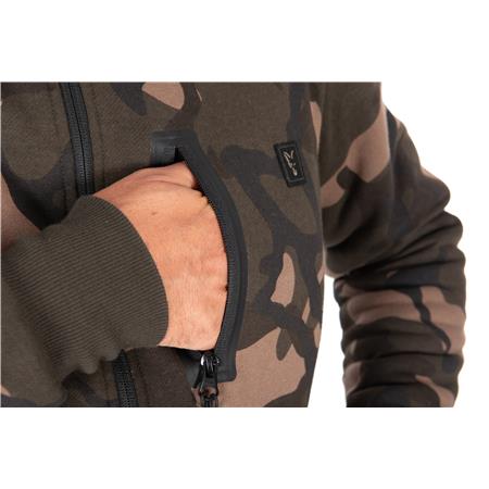 SWEATSHIRT TIL MÆND FOX FULL ZIP PREM SHERPA 310 HOODIE - CAMO