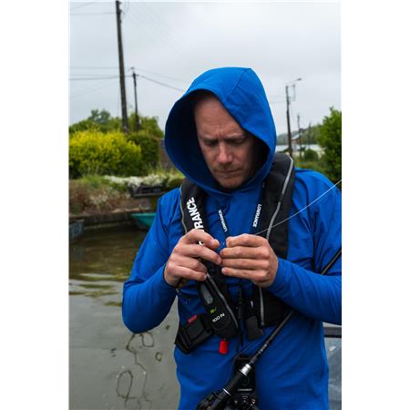 SWEATSHIRT TIL MÆND FOX RAGE BLUE HOODED T