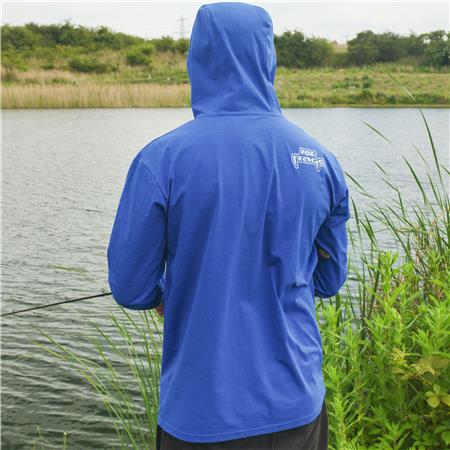 SWEATSHIRT TIL MÆND FOX RAGE BLUE HOODED T