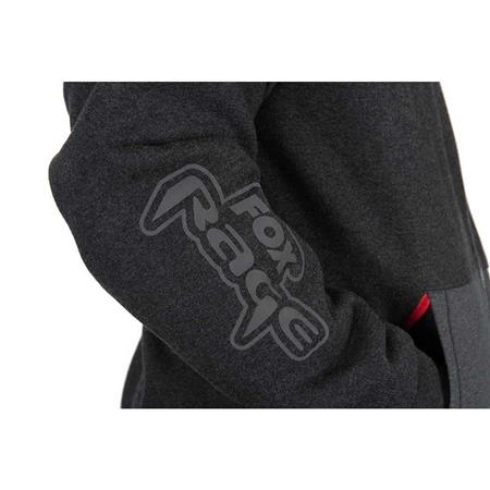 SWEATSHIRT TIL MÆND FOX RAGE REVERSIBLE SHERPA HOODY - SORT