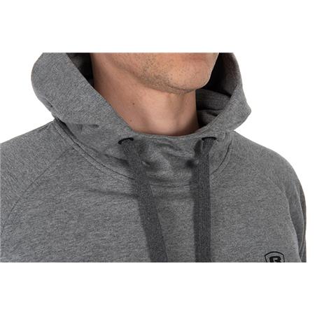 SWEATSHIRT TIL MÆND FOX RAGE VOYAGER GREY HOODY - GRÅ