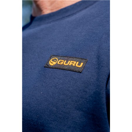 SWEATSHIRT TIL MÆND GURU PATCH CREWNECK - NAVY
