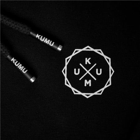 SWEATSHIRT TIL MÆND KUMU HOODY DEATH RIG - SORT