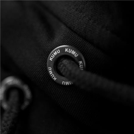 SWEATSHIRT TIL MÆND KUMU HOODY DEATH RIG - SORT