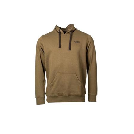 Sweatshirt Til Mænd Nash Make It Happen Hoody Fish Logo - Grøn