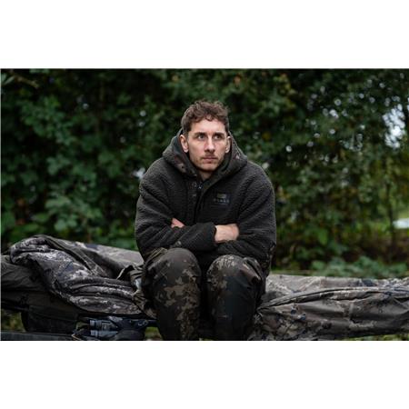 SWEATSHIRT TIL MÆND NASH ZERO TOLERANCE SHERPA FLEECE HOODY - CAMO