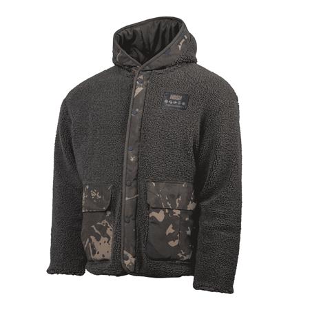 Sweatshirt Til Mænd Nash Zero Tolerance Sherpa Fleece Hoody - Camo