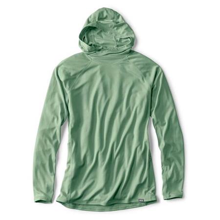 SWEATSHIRT TIL MÆND ORVIS PRO SUN GRASS HOODIE - VERT