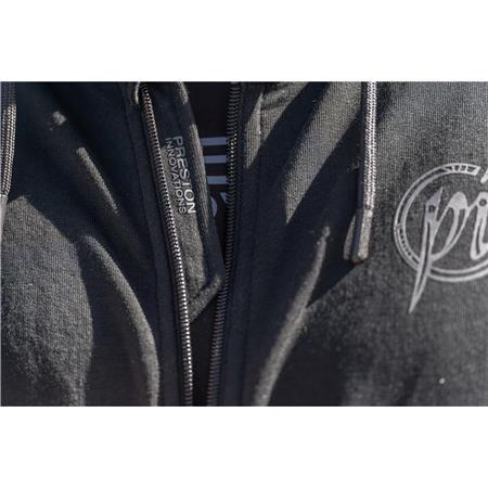 SWEATSHIRT TIL MÆND PRESTON INNOVATIONS CORE COLLECTION ZIP HOODIE - SORT