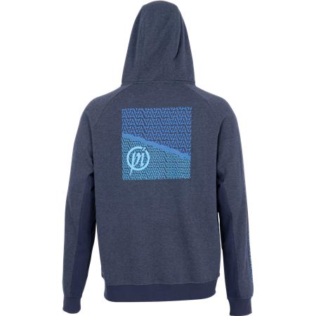 SWEATSHIRT TIL MÆND PRESTON INNOVATIONS NAVY TIDE ZIP HOODIE - MARINEBLÅ