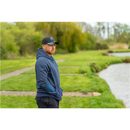 SWEATSHIRT TIL MÆND PRESTON INNOVATIONS NAVY TIDE ZIP HOODIE - MARINEBLÅ