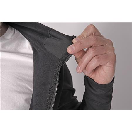 SWEATSHIRT TIL MÆND SPRO ALL SEASON COMFORT HOODY - SORT