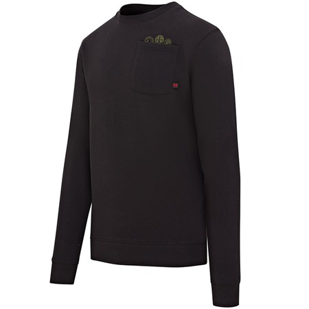 SWEATSHIRT TIL MÆND TRAKKER OCTOPUS RS - SORT