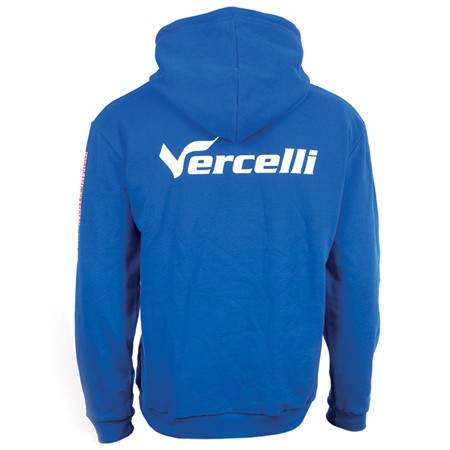 SWEATSHIRT TIL MÆND VERCELLI HOODIE - BLÅ
