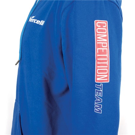 SWEATSHIRT TIL MÆND VERCELLI HOODIE - BLÅ