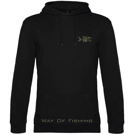Sweatshirt Til Mænd W.O.F. Croix - Sort