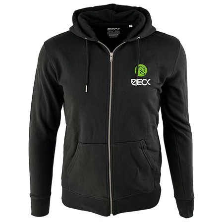Sweatshirt Til Mænd Zeck Catfish Zip Hoodie - Sort