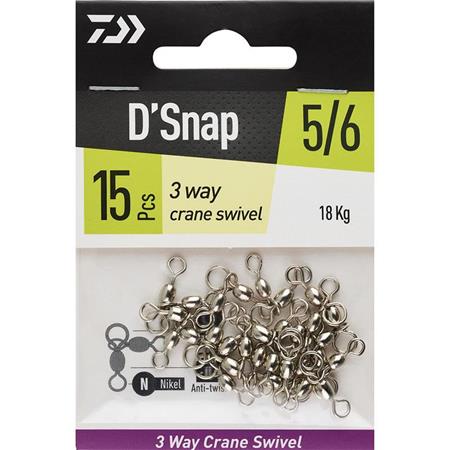 Swivel Daiwa Silver Barrel Arm