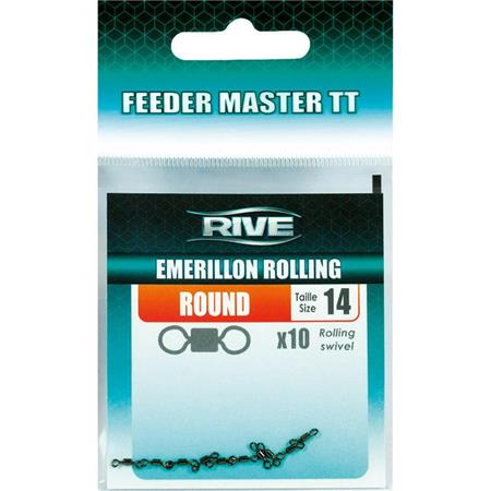 Swivel Rive Rolling Round Feeder Master Tt - Pack Of 10