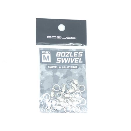 Swivel & Split Ring Bozles Swivel - Taille M - 147Lb X 83Lb