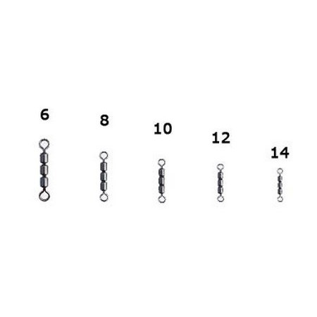 Swivel Srt X-Trend Rolling Triple Black - Pack Of 4