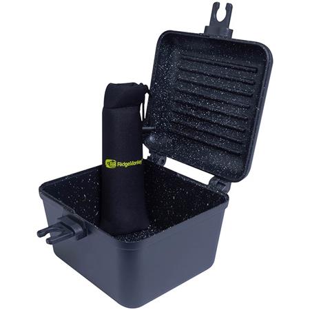 SY DE COCCIÓN RIDGE MONKEY CONNECT DEEP PAN & GRIDDLE GRANITE EDITION