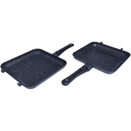 SY DE COCCIÓN RIDGE MONKEY CONNECT PAN & GRIDDLE XXL GRANITE EDITION