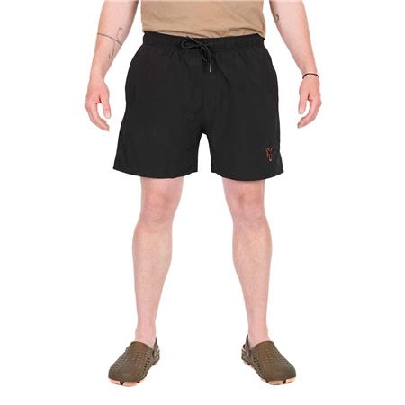 Szorty Kąpielowe Męskie Fox Collection Black Lw Swim Shorts - Czarny