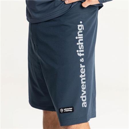 SZORTY MĘSKIE ADVENTER & FISHING TROL - GRANATOWY