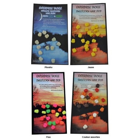 Sztuczne Ziarna Enterprise Tackle Mini Kukurydza Stoppery Do Boilies - Pakiet