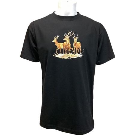 T-Shirt Bartavel Deer Tribe - Black