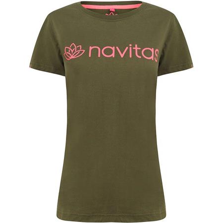 T-Shirt Dames Korte Mouwen Navitas Lily T-Shirt - Groen
