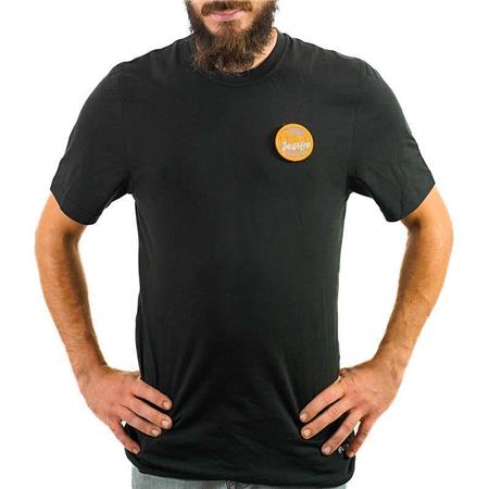 T-SHIRT DE CAÇA PERSONALIZÁVEL - PRETO SUR VOS TRACES
