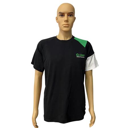 T-Shirt De Homem De Mangas Curtas - Preto Sensas Champion - Noir