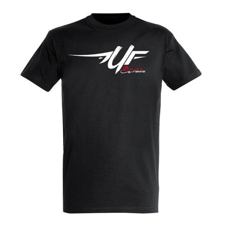 T-Shirt De Homem De Mangas Curtas - Preto Ultimate Fishing - Noir