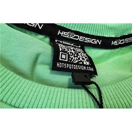 T-SHIRT DE MANGA CURTA PARA HOMEM HOT SPOT DESIGN TUNA - VERDE