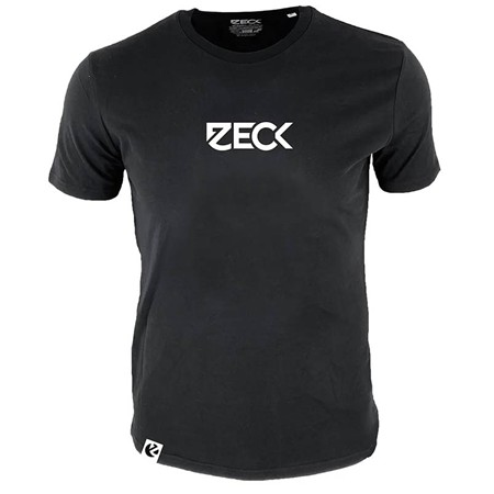 T-Shirt De Manga Curta Para Homem Zeck - Preto