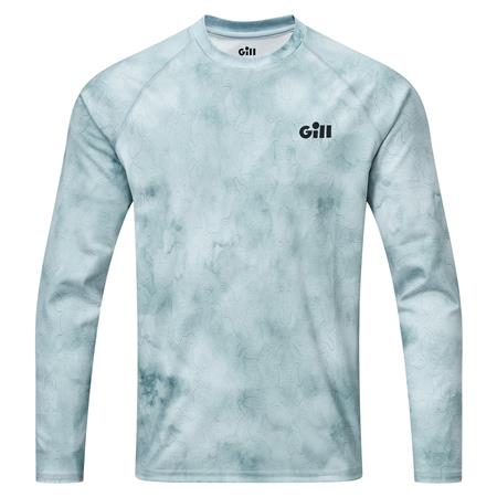 T-Shirt De Mangas Compridas Homem - Glacier Camo Gill Xpel Tec L/S - Glacier Camo