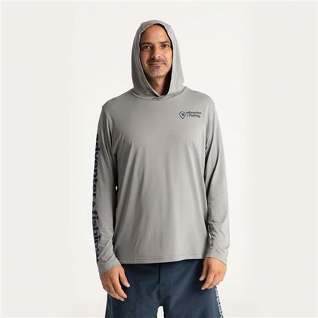T-SHIRT DE MANGAS COMPRIDAS PARA HOMEM - AREIA ADVENTER & FISHING GOLON ANTI UV - SABLE