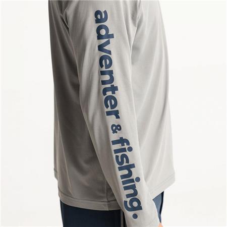 T-SHIRT DE MANGAS COMPRIDAS PARA HOMEM - AREIA ADVENTER & FISHING GOLON ANTI UV - SABLE